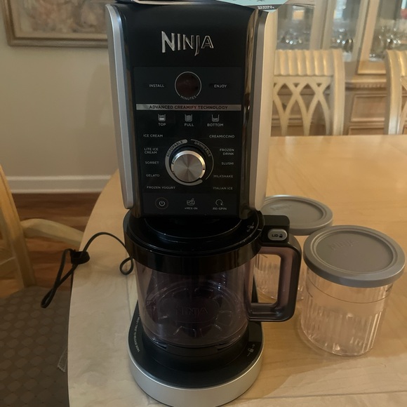 Ninja Creami Black and Silver